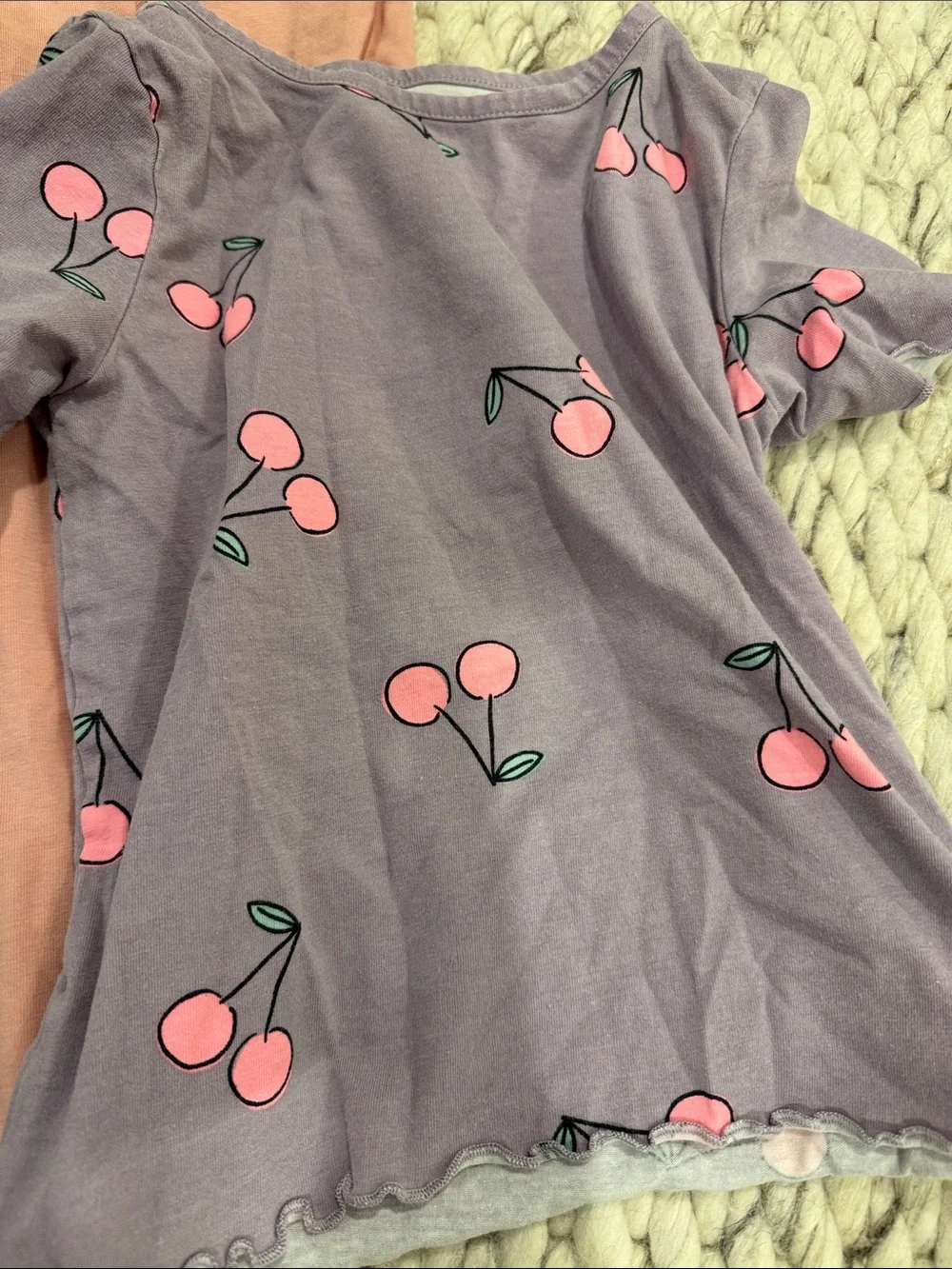 H&M Girls Matching Set - White, Lavender, Mint, Coral